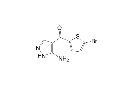 (5-Amino-1H-pyrazol-4-yl)(5-bromothiophen-2-yl)methanone