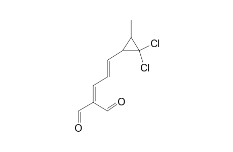 1,1-Dichloro-2-methyl-3-(4,4-diformyl-1,3-butadien-1-yl)cyclopropane