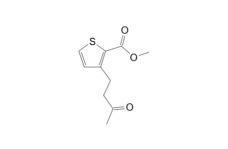 methyl 3-(3-oxobutyl)thiophene-2-carboxylate