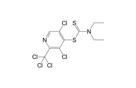 Carbamodithioic acid, diethyl-, 3,5-dichloro-2-(trichloromethyl)-4-pyridinyl ester