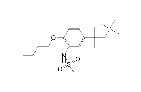 Methanesulfonamide, N-[2-butoxy-5-(1,1,3,3-tetramethylbutyl)phenyl]-