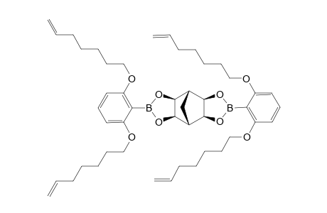 all-exo-4,10-Bis[2,6-bis(hept-6-enyloxy)phenyl]-3,5,9,11-tetraoxa-4,10-diboratetracyclo[5.5.1.0(2,6).0(8,12)]tridecane