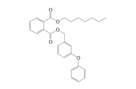 Phthalic acid, heptyl 3-phenoxybenzyl ester