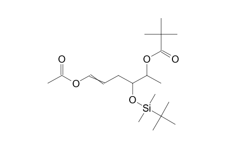 (4r)-1-acetoxy-4-(tert-butyldimethylsilyloxy)-5-pivaloyloxyhexene