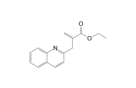 Ethyl 2(2-quinolylmethyl)propenoate