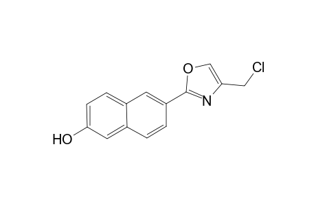 4-(Chloromethyl)-2-(2-hydroxynaphthalen-6-yl)oxazole
