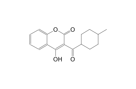 4-hydroxy-3-[(4-methylcyclohexyl)carbonyl]-2H-chromen-2-one