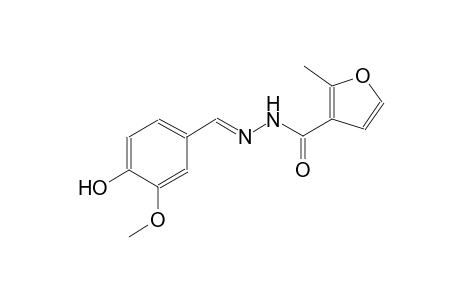 N'-[(E)-(4-hydroxy-3-methoxyphenyl)methylidene]-2-methyl-3-furohydrazide