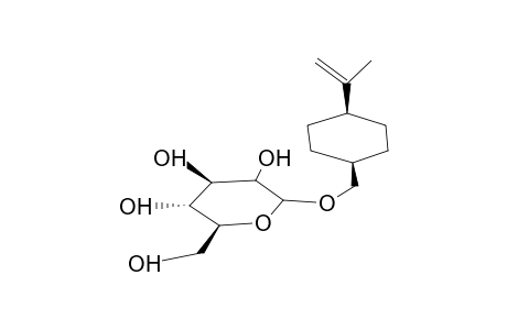 PERILLOSIDE-D;CIS-DIHYDROPERILLYL-7-O-BETA-D-GLUCOPYRANOSIDE