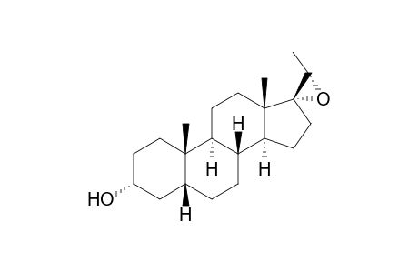 17,20α-epoxy-5β-pregnan-3α-ol