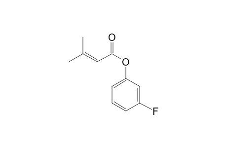 3-Methylbut-2-enoic acid, 3-fluorophenyl ester