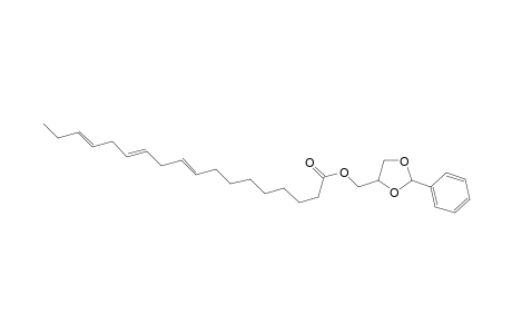 9,12,15-Octadecatrienoic acid, (2-phenyl-1,3-dioxolan-4-yl)methyl ester