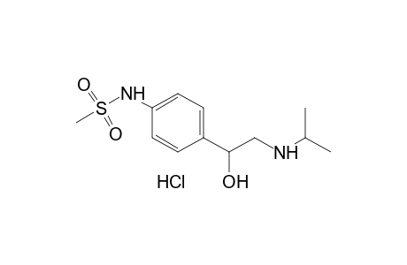 4'-[1-hydroxy-2-(isopropylamino)ethyl]methanesulfonanilide, hydrochloride