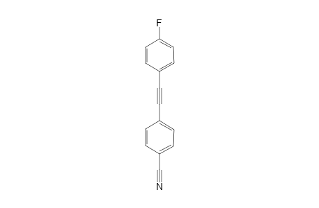 4-[2-(4-fluorophenyl)ethynyl]benzonitrile