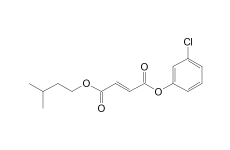 Fumaric acid, 3-methylbutyl 3-chlorophenyl ester