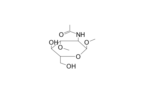 METHYL 2-ACETAMIDO-2-DEOXY-3-O-METHYL-ALPHA-D-GLUCOPYRANOSIDE