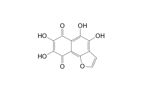 Naphtho[1,2-b]furan-6,9-dione, 4,5,7,8-tetrahydroxy-