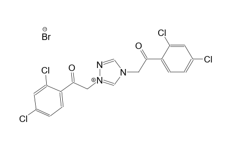1,4-bis[2-(2,4-dichlorophenyl)-2-oxoethyl]-4H-1,2,4-triazol-1-ium bromide
