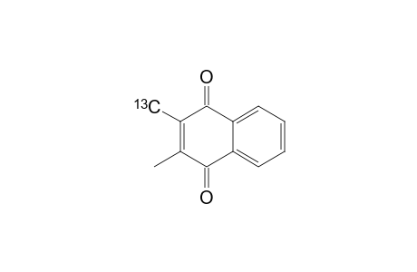 2,3-DIMETHYL-2-(13)-C-1,4-NAPHTHOQUINONE