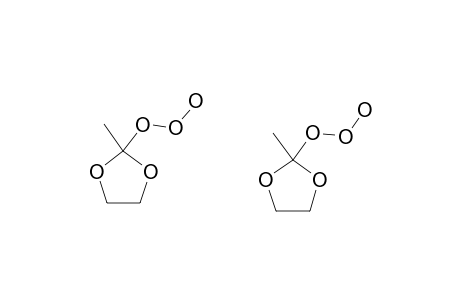 2-HYDROTRIOXY-2-METHYL-1,3-DIOXOLANE