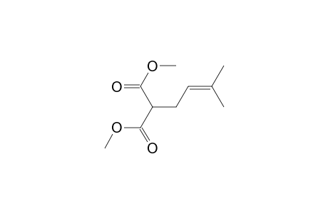 2-(3-Methylbut-2-en-1-yl)malonate
