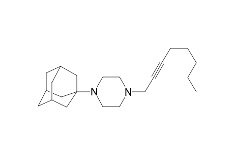 1-(1-adamantyl)-4-oct-2-ynyl-piperazine
