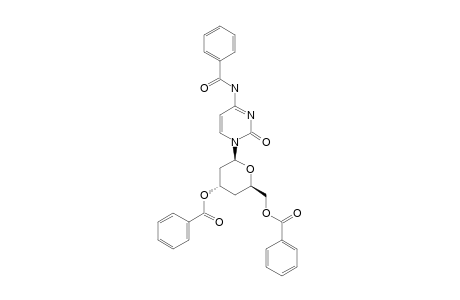 1-(3,6-DI-O-BENZOYL-2,4-DIDEOXY-D-ERYTHRO-HEXO-PYRANOSYL)-N-BENZOYL-CYTOSINE