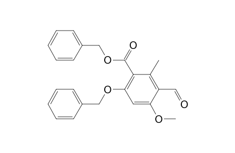 Benzyl 6-Benzyloxy-3-formyl-4-methoxy-2-methylbenzoate