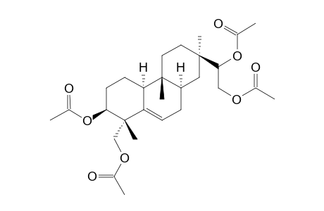 3.beta.,15.beta.,16,18-tetaacetoxy-ent-ros-5-ene