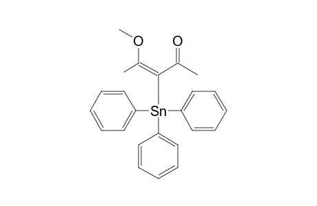 3-(Triphenylstannyl)-4-methoxy-3-penten-2-one