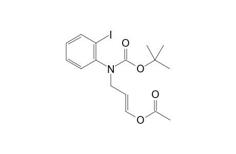 (E)-3-((tert-Butoxycarbonyl)(2-iodophenyl)amino)prop-1-en-1-yl acetate