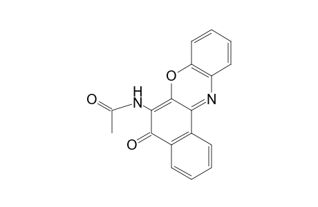 N-(5-OXO-5H-BENZO[a]PHENOXAZIN-6-YL)ACETAMIDE