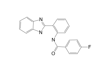 N-[2-(1H-Benzoimidazol-2-yl)-phenyl]-4-fluorobenzamide