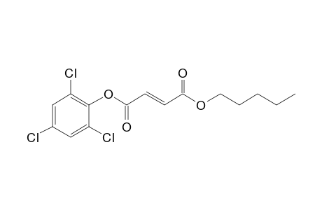 Fumaric acid, pentyl 2,4,6-trichlorophenyl ester