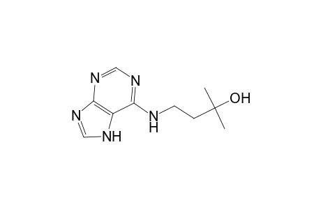 2-Butanol, 2-methyl-4-(1H-purin-6-ylamino)-
