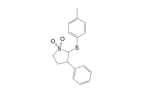 2-[(p-Tolyl)thio]-3-phenylsulfolane