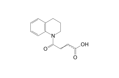 3-[(1,2,3,4-tetrahydro-1-quinolyl)carbonyl]acrylic acid