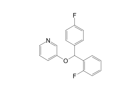 Pyridine, 3-[(2-fluorophenyl)(4-fluorophenyl)methoxy]-