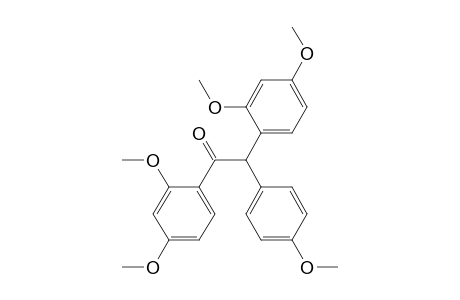 Ethanone, 1,2-bis(2,4-dimethoxyphenyl)-2-(4-methoxyphenyl)-
