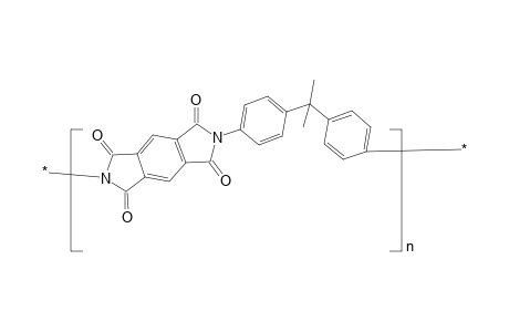 Poly[Bis-(4,4'-phenylene)-2-propyl pyromellitic imide]