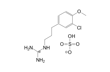 amino((3-(3-chloro-4-methoxyphenyl)propyl)amino)methaniminium hydrogensulfate