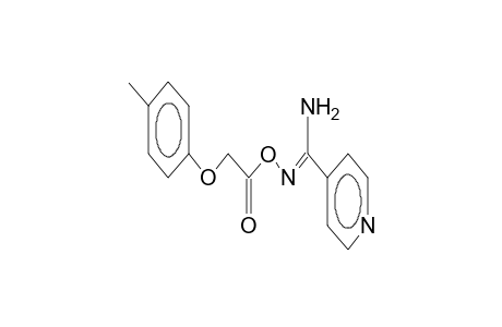 4-[1-(4-methylphenoxyacetoxyimino)-1-aminomethyl]pyridine