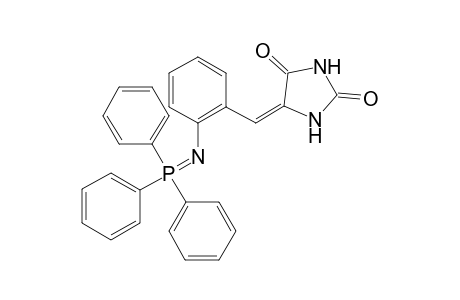 (E)-5-[(2-Triphenylphosphanylideneaminophenyl)methylene]imidazolidin-2,4-dione