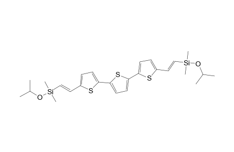 5,5"-Bis-{[.beta.-dimethyl(i-propoxy)silyl]vinyl}-2,2';5',2"-terthiophene