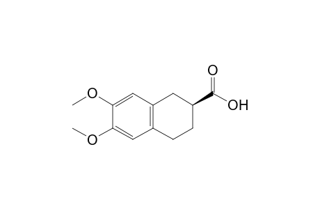 2-Naphthalenecarboxylic acid, 1,2,3,4-tetrahydro-6,7-dimethoxy-, (S)-