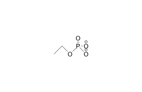 Phosphoric acid, ethyl ester dianion