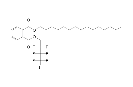 Phthalic acid, 2,2,3,3,4,4,4-heptafluorobutyl pentadecyl ester