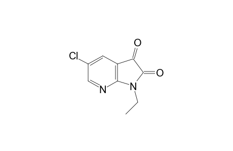 5-Chloro-1-ethyl-7-azaisatin