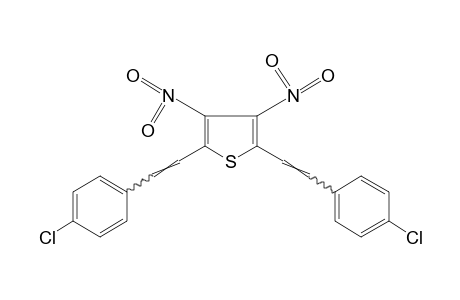 2,5-BIS(p-CHLOROSTYRYL)-3,4-DINITROTHIOPHENE