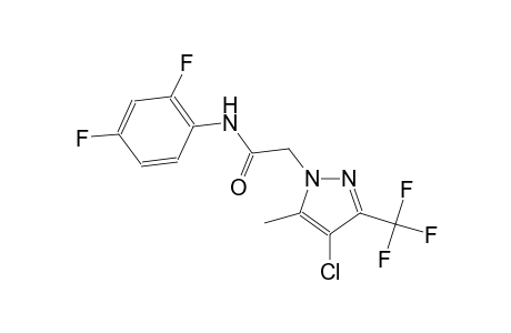 1H-pyrazole-1-acetamide, 4-chloro-N-(2,4-difluorophenyl)-5-methyl-3-(trifluoromethyl)-